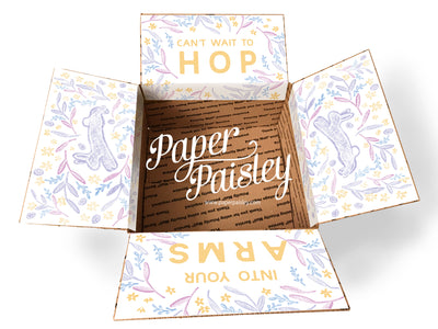 Hop Into Your Arms Care Package Sticker Kit