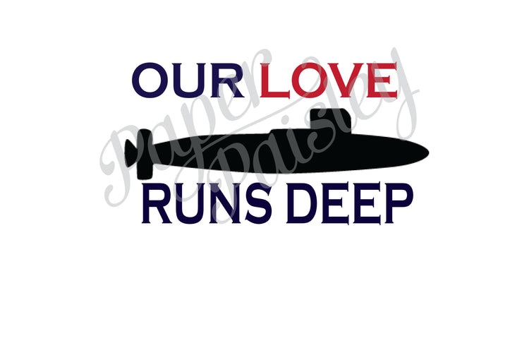Our Love Runs Deep Care Package Sticker Kit
