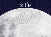 I Love You to the Moon Care Package Sticker Kit