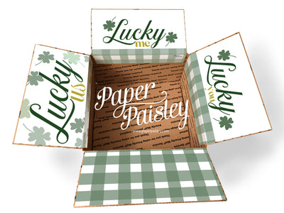 Lucky Me, Lucky You, Lucky Us Care Package Sticker kit