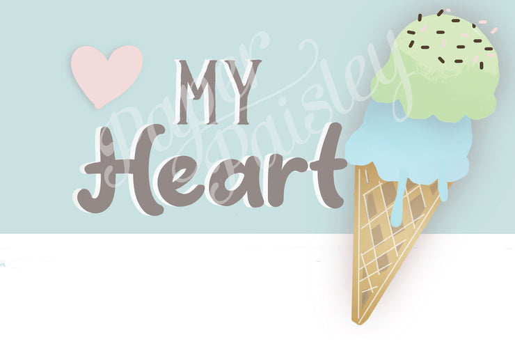 You Melt My Heart Care Package Sticker Kit