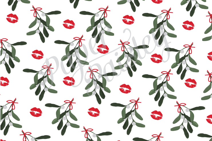 Merry Kissmas Care Package Sticker Kit