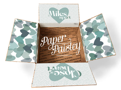 Miles Apart, Close at Heart Care Package Sticker Kit