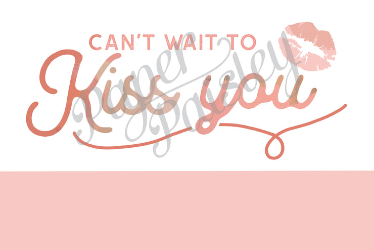 Miss You Kiss You Care Package Sticker Kit