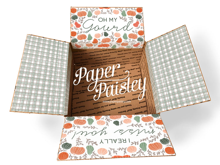 Oh My Gourd I Miss You Care Package Sticker Kit