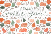 Oh My Gourd I Miss You Care Package Sticker Kit