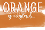Orange We Love You Care Package Sticker Kit