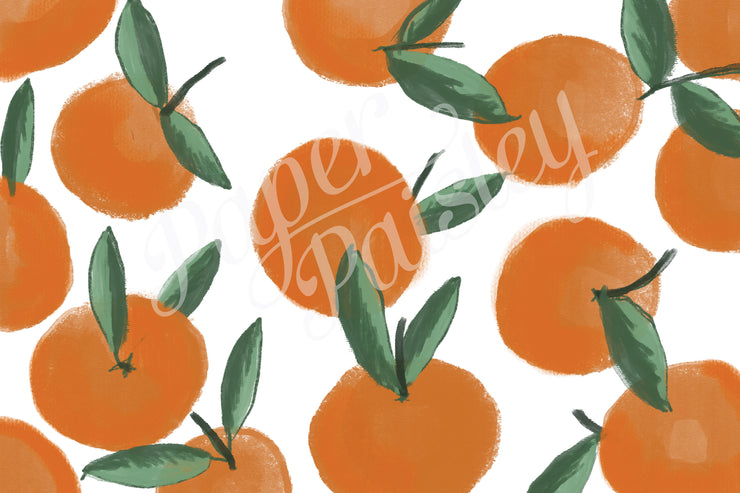 Orange We Love You Care Package Sticker Kit