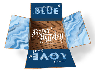Out of the Blue to Say I Love You Care Package Sticker Kit