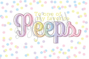 Peeps Care Package Sticker Kit