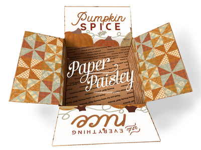 Pumpkin Spice Care Package Sticker Kit