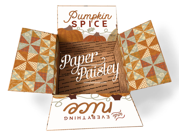 Pumpkin Spice Care Package Sticker Kit
