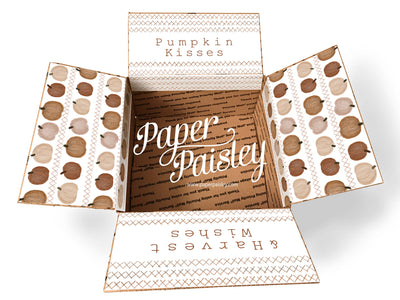 Pumpkin Kisses & Harvest Wishes Care Package Sticker Kit