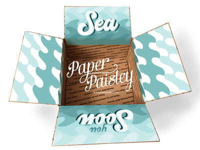 Sea You Soon Care Package Sticker Kit