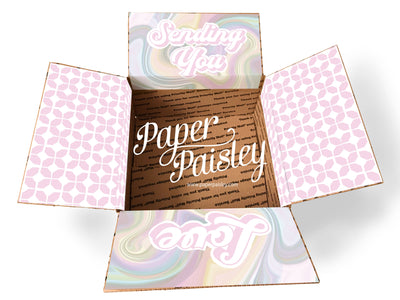 Sending You Love Care Package Sticker Kit