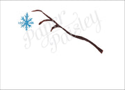 Snowman Care Package Sticker Kit