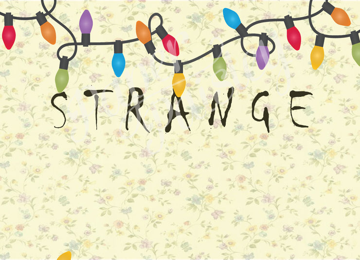 Strange Here Care Package Sticker Kit