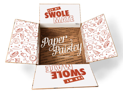 For My Swole Mate Care Package Sticker Kit