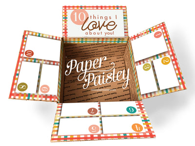 Ten Things I Love About You Care Package Sticker Kit