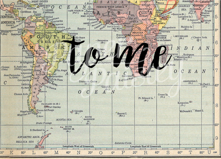 World to Me Care Package Sticker Kit