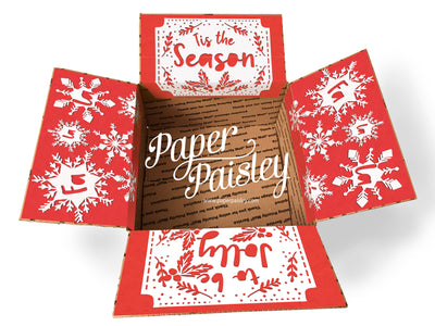 Tis the Season Care Package Sticker Kit