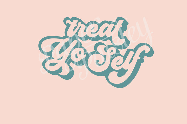Treat Yo Self Care Package Sticker kit