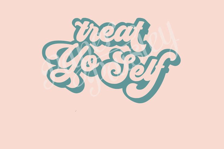 Treat Yo Self Care Package Sticker kit