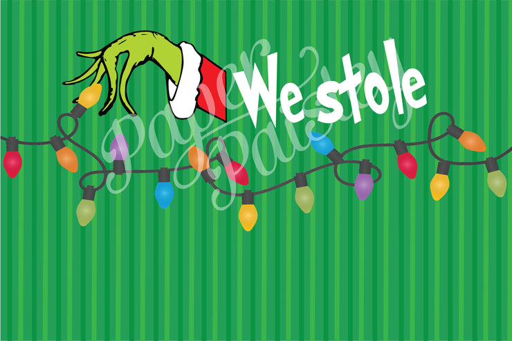 We Stole Christmas Care Package Sticker Kit