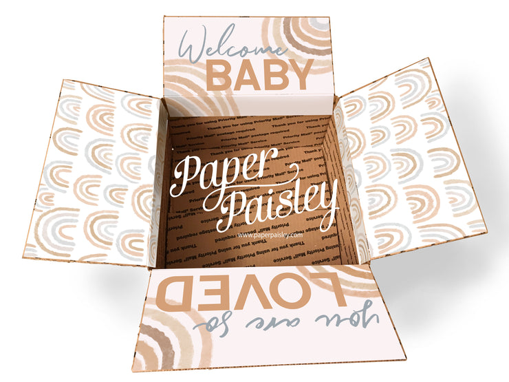 Welcome Baby Care Package Sticker Kit