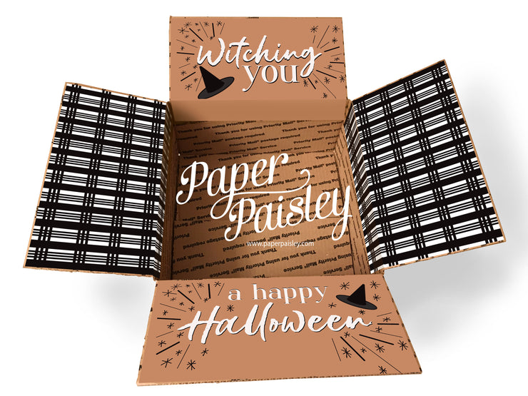 Witching You a Happy Halloween Care Package Sticker Kit