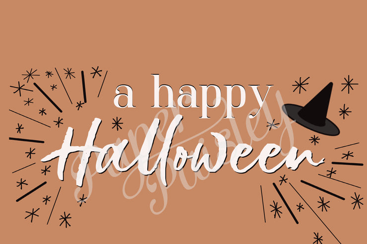 Witching You a Happy Halloween Care Package Sticker Kit