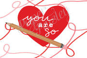 You are So Write For Me Care Package Sticker Kit