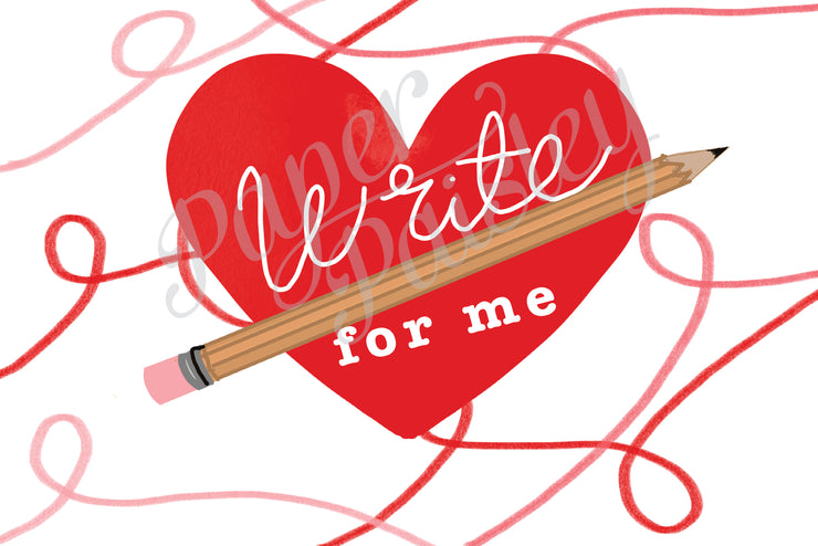You are So Write For Me Care Package Sticker Kit