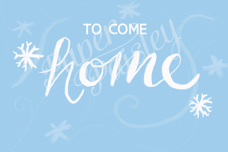 Yeti For You to Come Home Care Package Sticker Kit