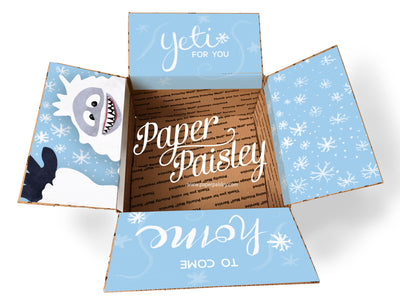 Yeti For You to Come Home Care Package Sticker Kit