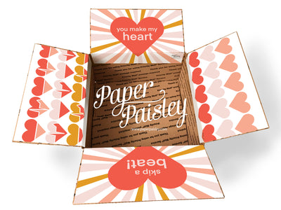 You Make My Heart Skip a Beat Care Package Sticker Kit