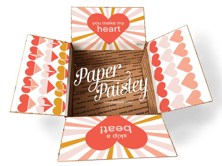 You Make My Heart Skip a Beat Care Package Sticker Kit
